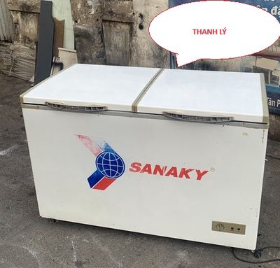 Tủ đông Sanaky cũ dùng còn tốt, tủ máy Sanayky