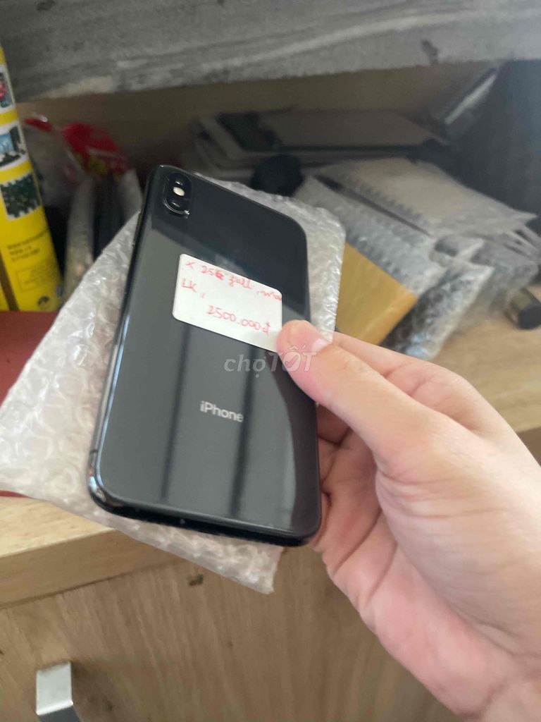 Apple iPhone X 256GB Đen. Mua bán Điện thoại tại Quận Cẩm Lệ Đà Nẵng được đăng bởi Sim Số Đại Tài hình 1