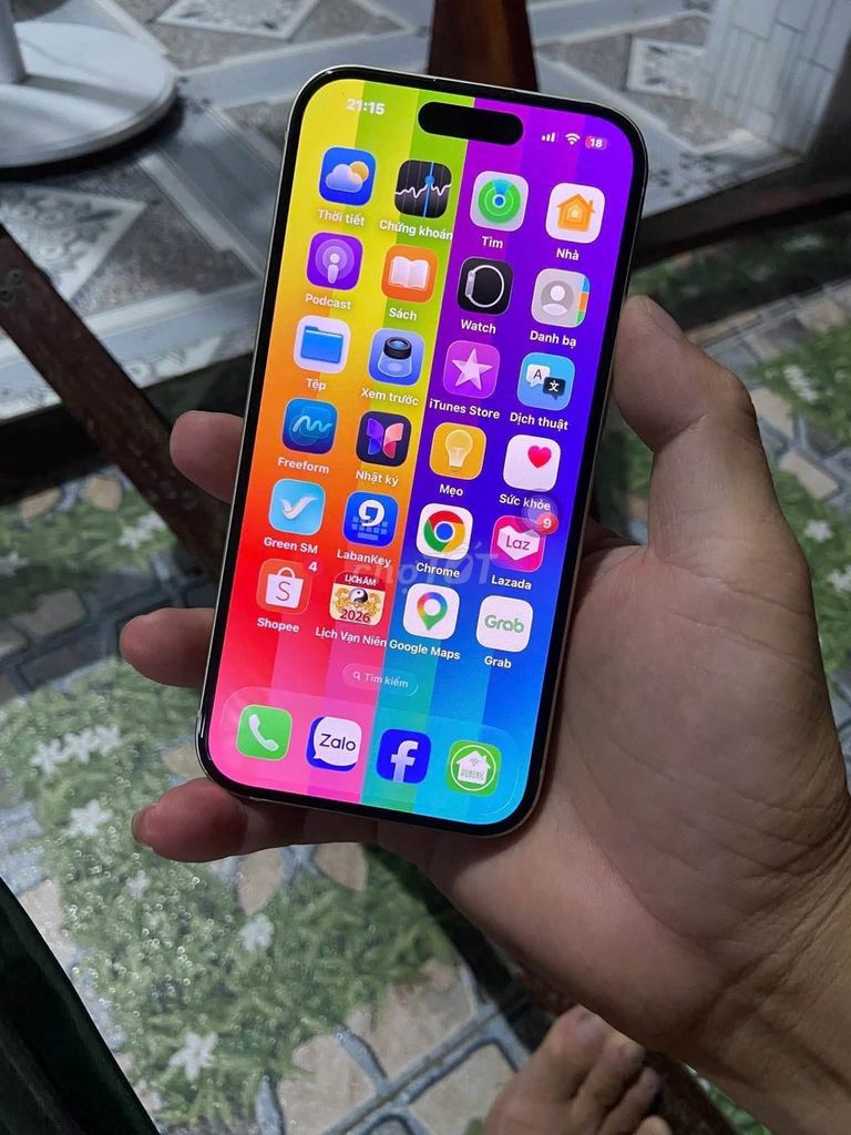 Apple iPhone 15 128GB Vàng Đã qua sử dụng. Mua bán Điện thoại tại Quận 12 Tp Hồ Chí Minh được đăng bởi Hội Đồ Điện Tử hình 1