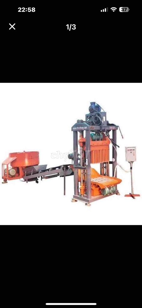 Máy ép gạch không nung đã qua sử dụng. Mua bán Đồ chuyên dụng, Giống nuôi trồng tại Thành phố Bảo Lộc Lâm Đồng được đăng bởi Ph Duy hình 1