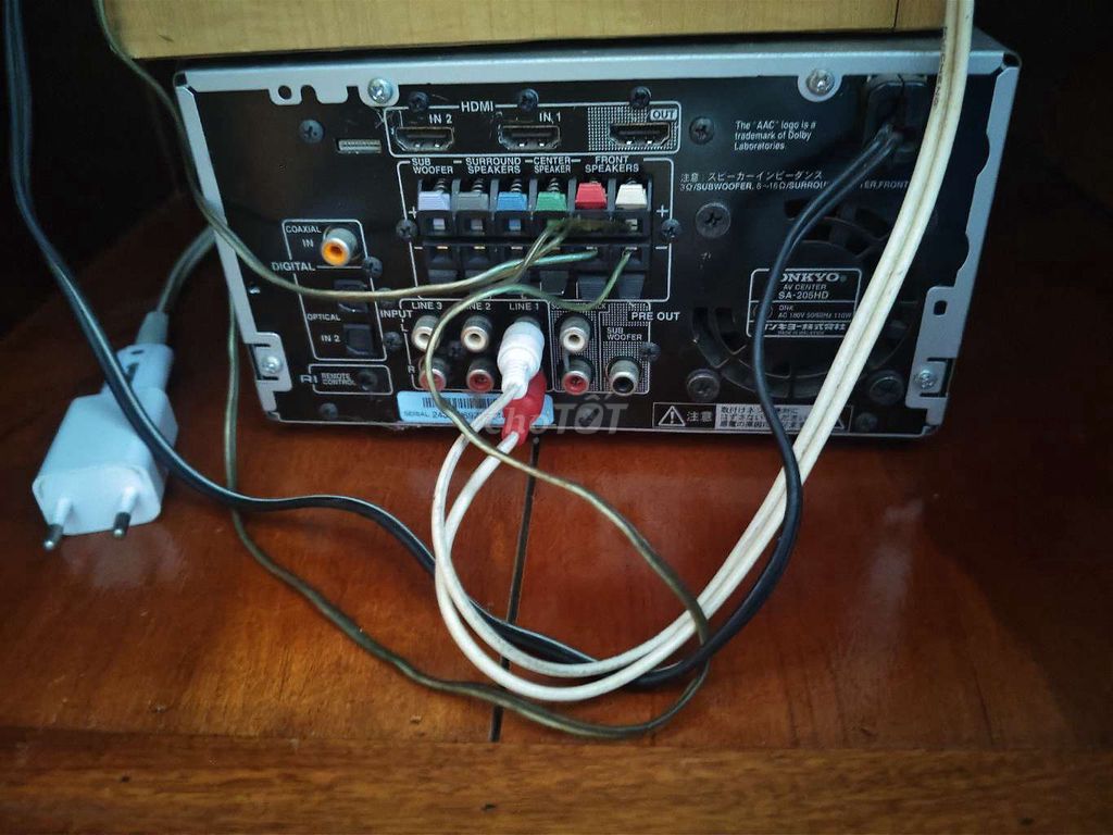 Đầu thu AV Onkyo SA-205HD Bạc. Mua bán Tivi, Âm thanh tại Quận Ninh Kiều Cần Thơ được đăng bởi trần mai hình 1