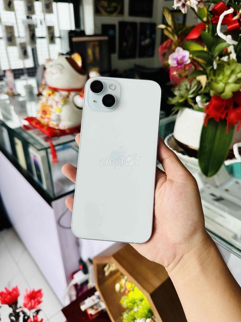Apple iPhone 15 Plus 128GB Xanh nhạt. Mua bán Điện thoại tại Thị xã Phú Mỹ Bà Rịa - Vũng Tàu được đăng bởi Bi  hình 1