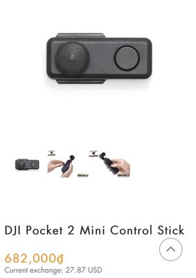 Dji Pocket 2 Control stick like new