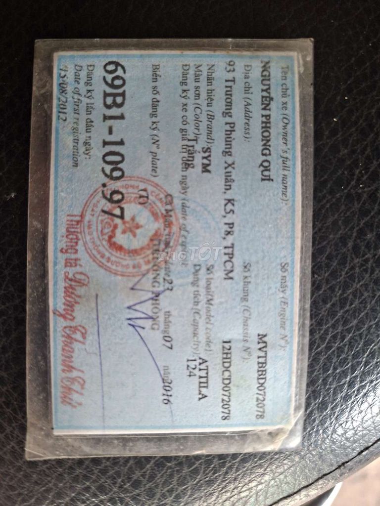 Bán xe. Mua bán Xe máy tại Thành phố Cà Mau Cà Mau được đăng bởi minh tri hình 5