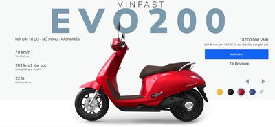 VinFast EVO 200 (Ưu đãi Voucher 600.000)
