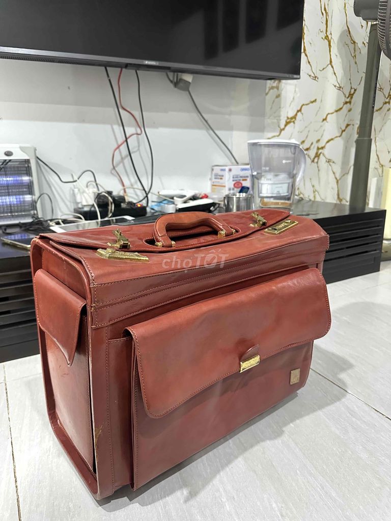 Vali Condotti Da bò topgrain Nâu Ý. Mua bán Túi xách tại Quận 7 Tp Hồ Chí Minh được đăng bởi Quang hình 1