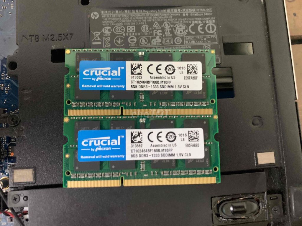 2 thanh ram laptop ddr3 bus 1333 bao test 1 tuần. Mua bán Linh kiện (RAM, Card...) tại Huyện Lý Nhân Hà Nam được đăng bởi blablableble hình 1