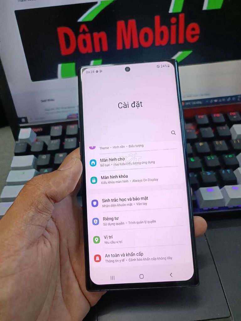 SAMSUNG NOTE 10 PLUS 12GB.256GB FULL CN MỚI 99%. Mua bán Điện thoại tại Quận Bình Thạnh Tp Hồ Chí Minh được đăng bởi Dân Mobile hình 3