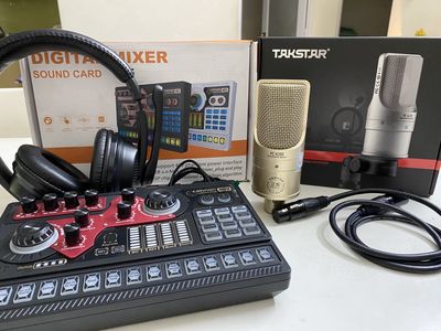 Bán lại trọn bộ sound card X5, mic k200. Mua bán Tivi, Âm thanh tại Quận Tân Phú Tp Hồ Chí Minh được đăng bởi Tường Vi
