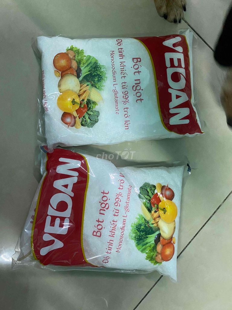thanh lý 2 gói bột ngọt vedan 1kg