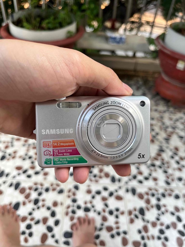 Máy ảnh Samsung Bạc. Mua bán Máy ảnh, Máy quay tại Thành phố Biên Hòa Đồng Nai được đăng bởi Nguyễn Trọng hình 1