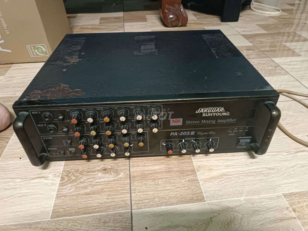 Amply Jarguar Suhyoung PA-203 III Đen. Mua bán Tivi, Âm thanh tại Thành phố Tân An Long An được đăng bởi Huỳnh Thanh Tú hình 1