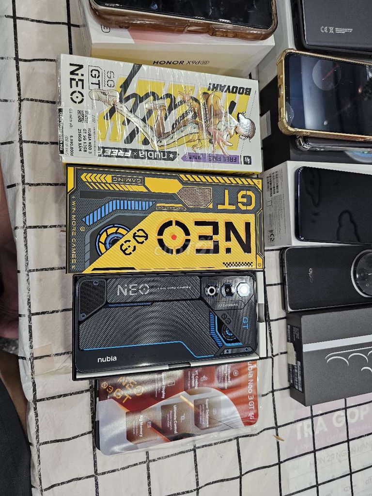 Nubia Neo 3 GT 5G XANH 12G/256 PIN 6K FULLBOX 100%. Mua bán Điện thoại tại Quận Tân Phú Tp Hồ Chí Minh được đăng bởi Ngô Minh Mobile  hình 1