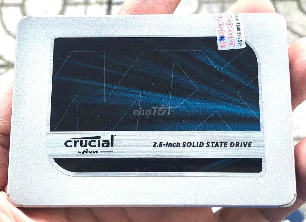 SSD Crucial 500G sức khỏe 💯