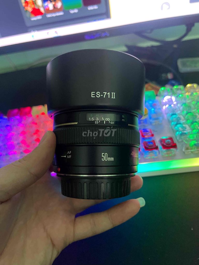 Ống kính Canon 50mm f1.4 USM Đen. Mua bán Máy ảnh, Máy quay tại Thành phố Bắc Ninh Bắc Ninh được đăng bởi Sơn hình 1