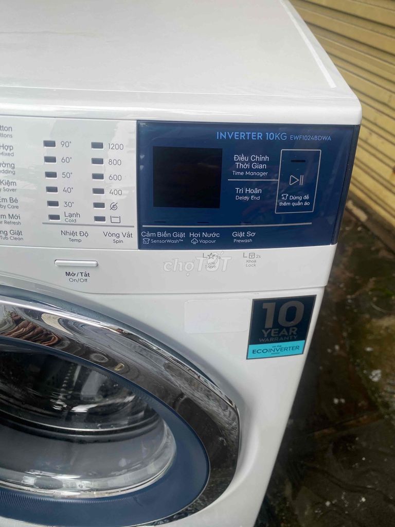 Máy giặt Electrolux EWF1024BDWA 10kg Trắng. Mua bán Máy giặt tại Quận Long Biên Hà Nội được đăng bởi Hướng hình 1