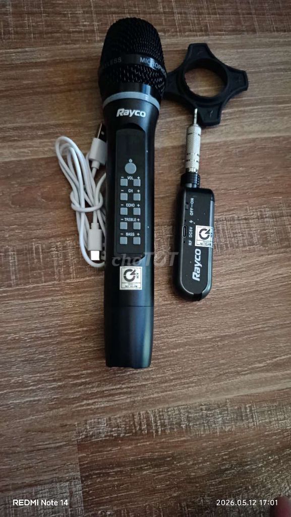 Micro không dây Rayco Đen. Mua bán Tivi, Âm thanh tại Thành phố Dĩ An Bình Dương được đăng bởi hùng hình 1