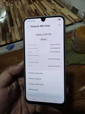 Samsung Galaxy A26 5G 256GB Xanh 99%