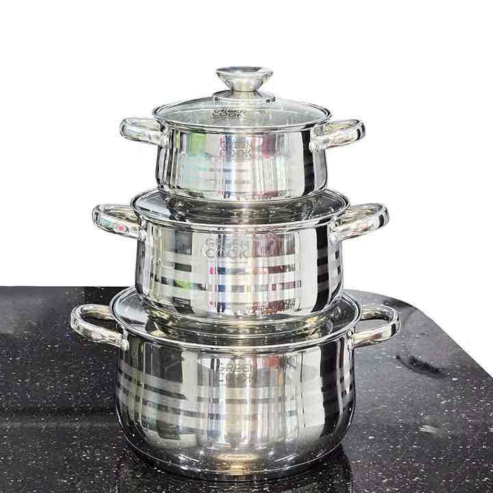 BỘ NỒI INOX. Mua bán Dụng cụ nhà bếp tại Quận Hải Châu Đà Nẵng được đăng bởi Đồ Gia Dụng Linh Linh hình 1