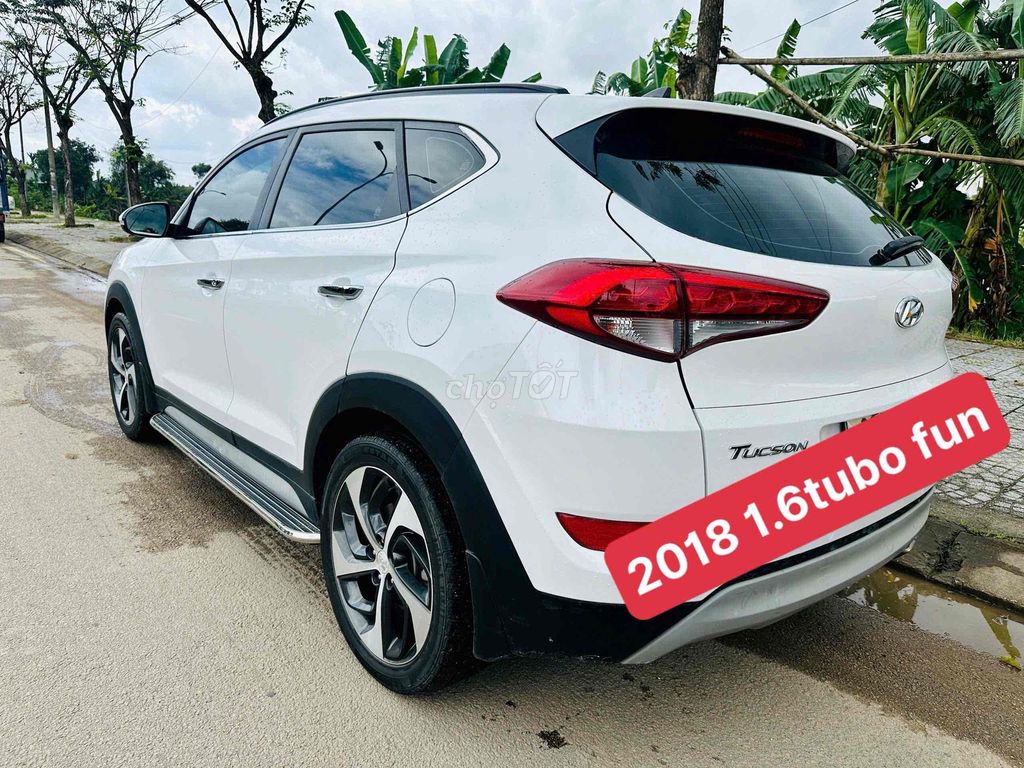 Hyundai Tucson 2018 1.6 Turbo Full Trắng. Mua bán Ô tô tại Quận Liên Chiểu Đà Nẵng được đăng bởi Bo auto xe lướt đà nẵng  hình 3