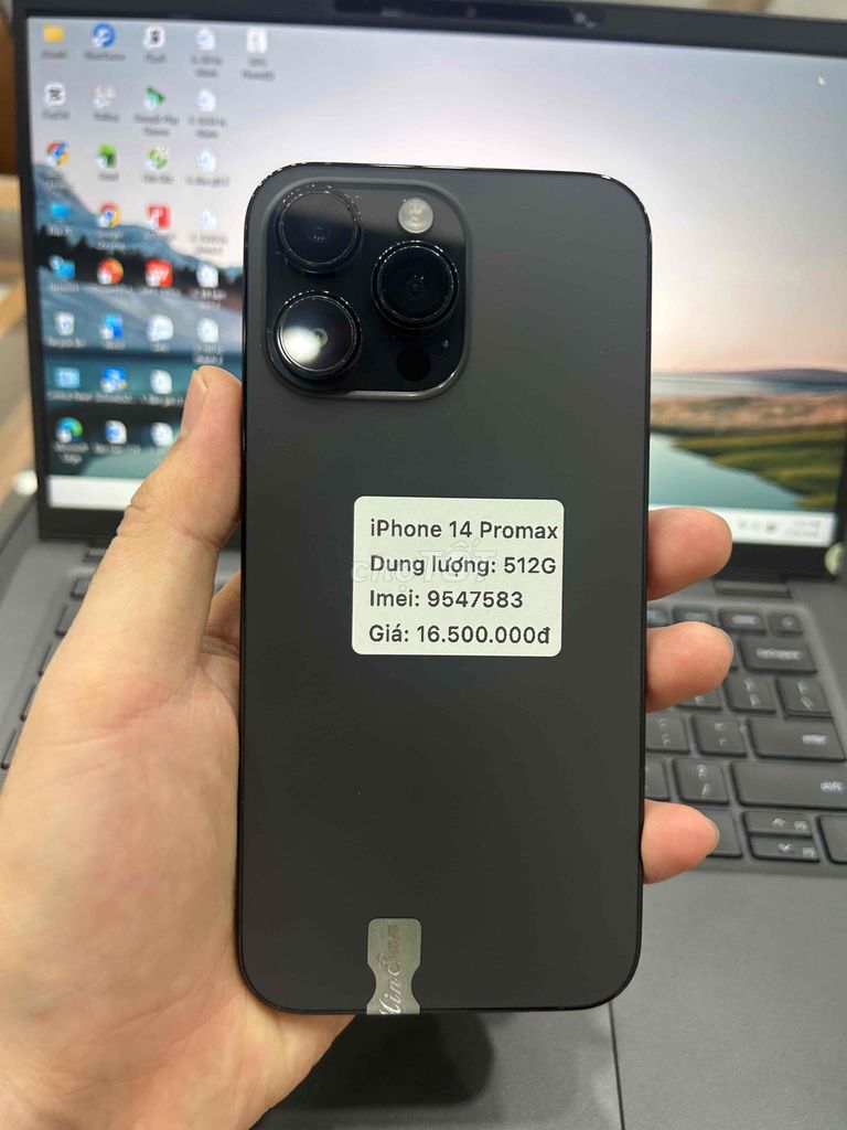 iPhone 14 Pro Max 512GB Đen máy đẹp keng. Mua bán Điện thoại tại Thành phố Buôn Ma Thuột Đắk Lắk được đăng bởi Nguyễn Hoàng hình 1