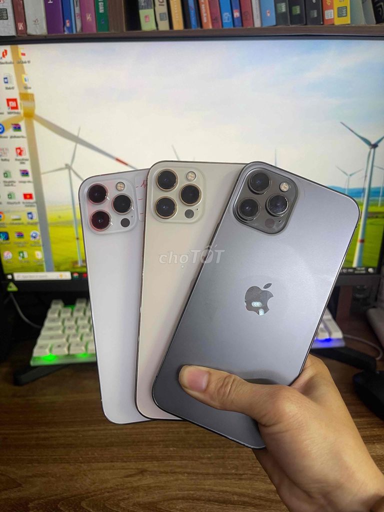 12 Pro Max 128GB, Full chức năng đẹp 99%. Mua bán Điện thoại tại Quận Lê Chân Hải Phòng được đăng bởi Huy Tưởng Mobile hình 1