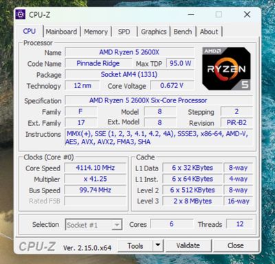 CPU AMD Ryzen 5 2600x cũ (Có hộp + quạt). Mua bán null tại Huyện Hóc Môn Tp Hồ Chí Minh được đăng bởi Phạm Đình Kha