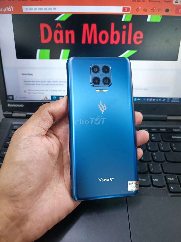 VSMART ARIS 8/128GB SNAP 730 PIN 4000 MÀN ZIN ĐẸP. Mua bán Điện thoại tại Quận Bình Thạnh Tp Hồ Chí Minh được đăng bởi Dân Mobile hình 1