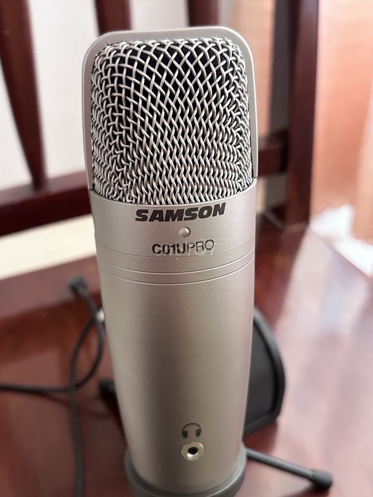 Micro Samson C01UPRO USB podcas, thu âm. Mua bán Tivi, Âm thanh tại Quận Ninh Kiều Cần Thơ được đăng bởi Khoa Nguyen hình 1