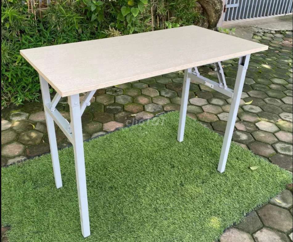 Bàn làm việc Gỗ chân gập. Mua bán Đồ dùng văn phòng tại Quận Bình Thạnh Tp Hồ Chí Minh được đăng bởi Vành Khuyên  hình 1