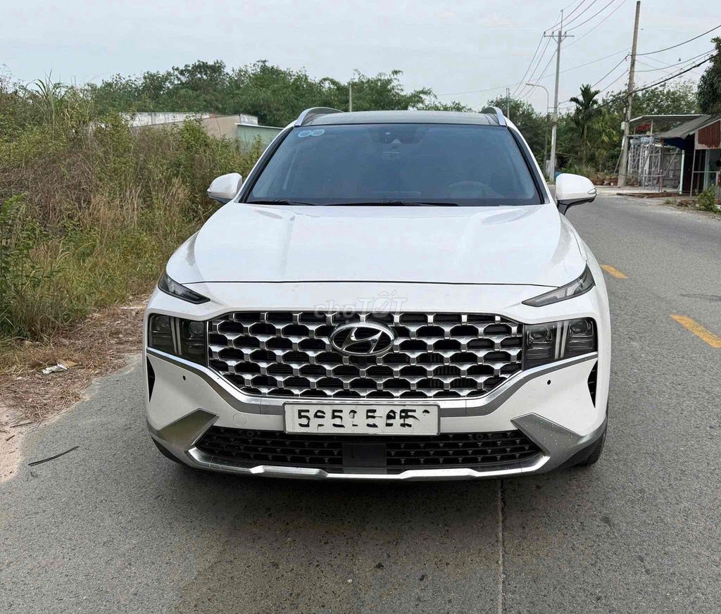 Hyundai Santafe Premium 2.5L AWD 2023 Белый 40 тыс. км