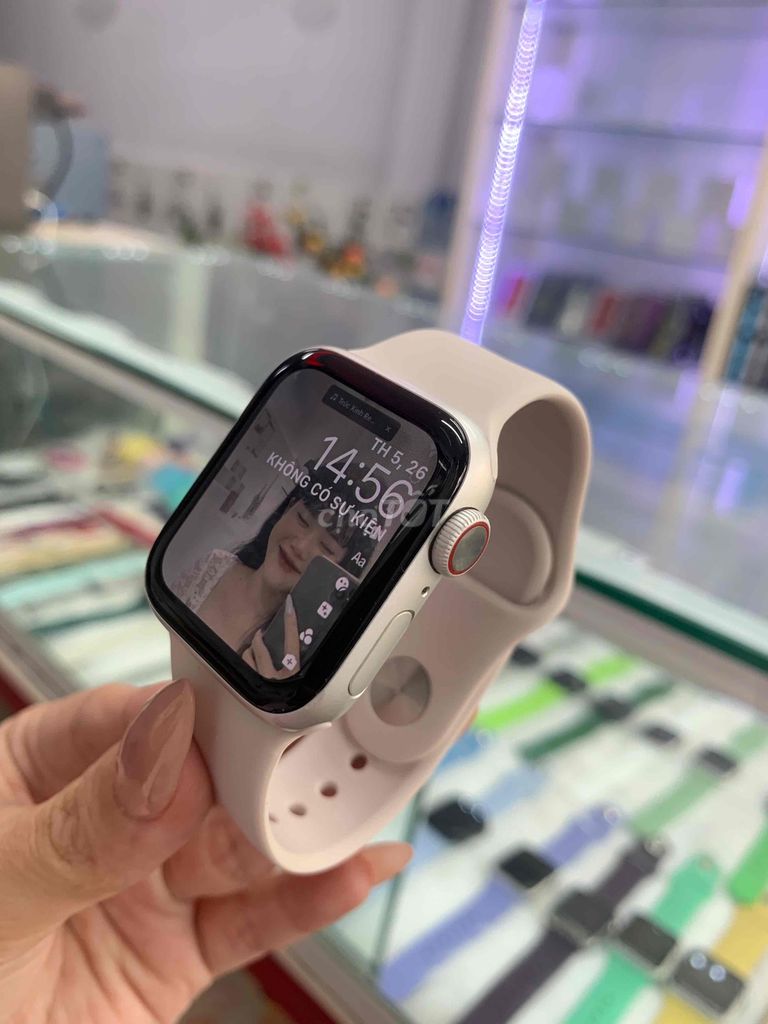 applewatch sr5.40 lte nhom trang nike ki 98%