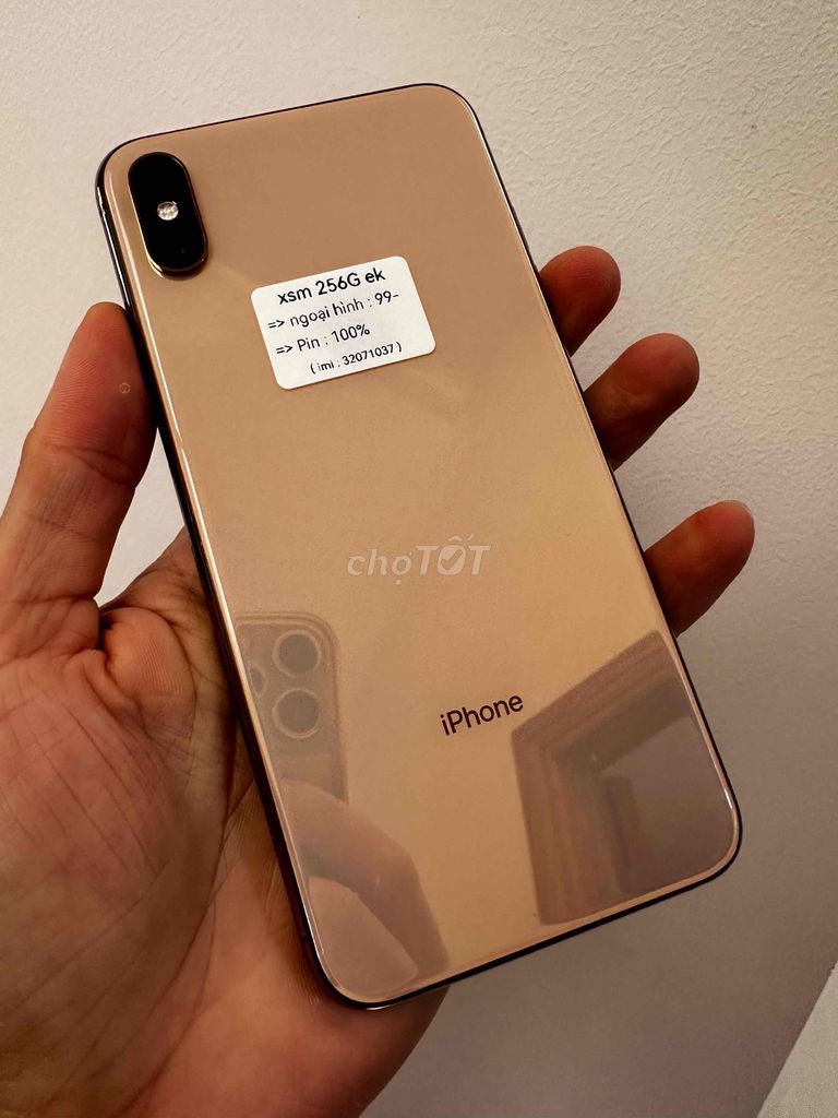 Apple iPhone XS Max 256GB Vàng Quốc tế. Mua bán Điện thoại tại Quận Gò Vấp Tp Hồ Chí Minh được đăng bởi iphone cũ zin nguyên bản hình 1