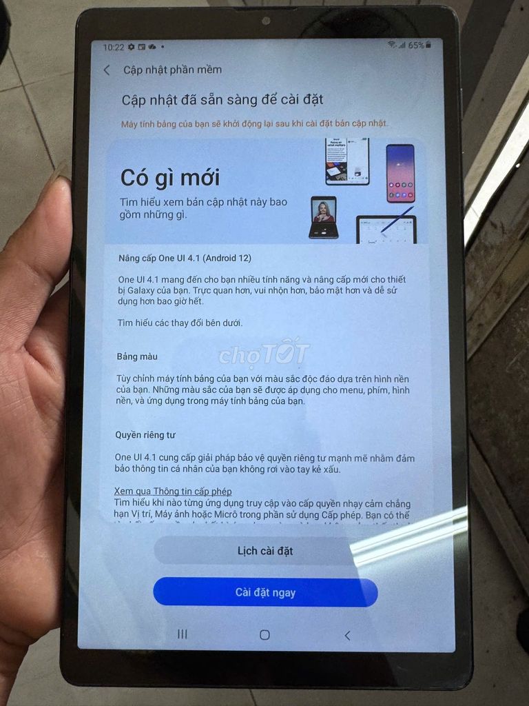 Samsung Tab A7 Lite 3GB/32GB 4G Xám. Mua bán Máy tính bảng tại Quận 11 Tp Hồ Chí Minh được đăng bởi Tuấn hình 1