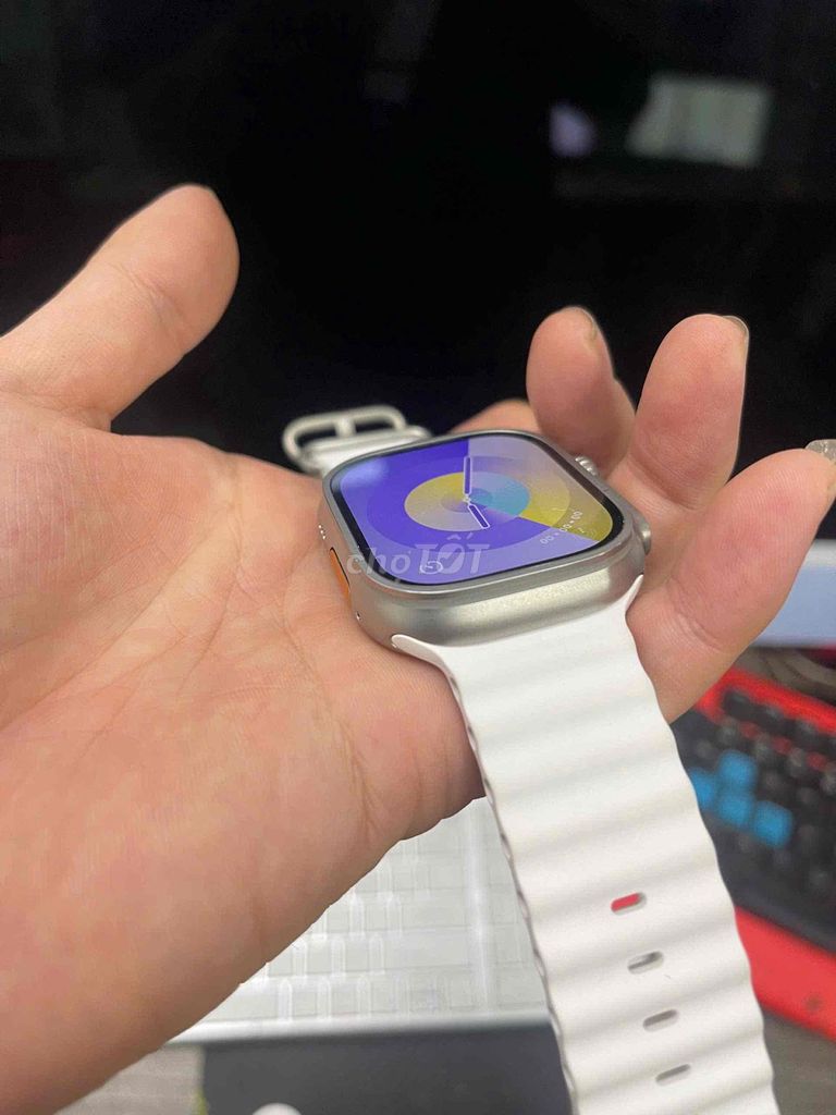 Apple Watch Ultra 3 49mm Trắng. Mua bán Thiết bị đeo thông minh tại Quận Hồng Bàng Hải Phòng được đăng bởi nguyễn văn tuân hình 1