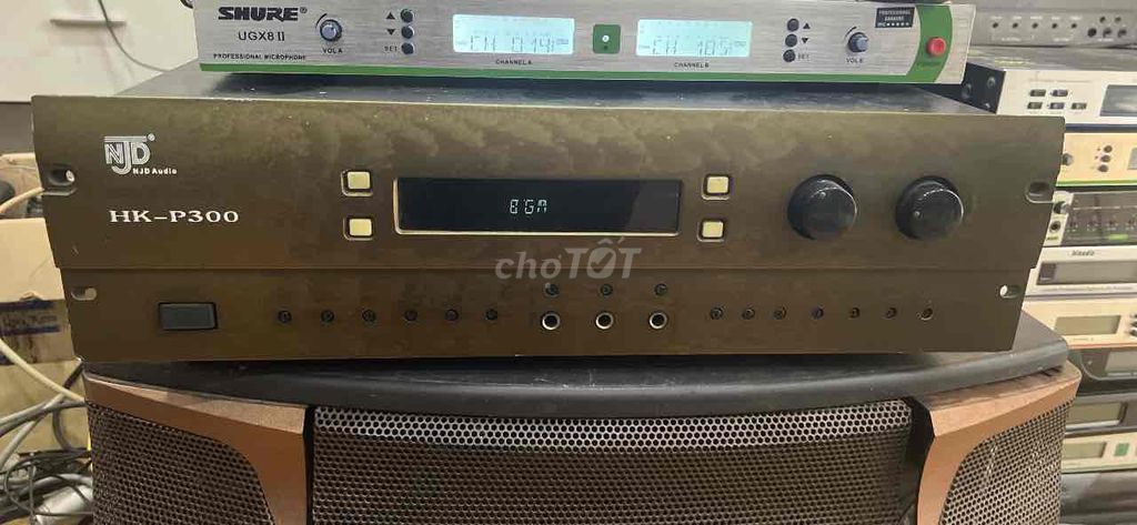 Amply NJD Audio HK-P300 Vàng đồng. Mua bán Tivi, Âm thanh tại Quận Kiến An Hải Phòng được đăng bởi Phạm anh Tuấn  hình 1