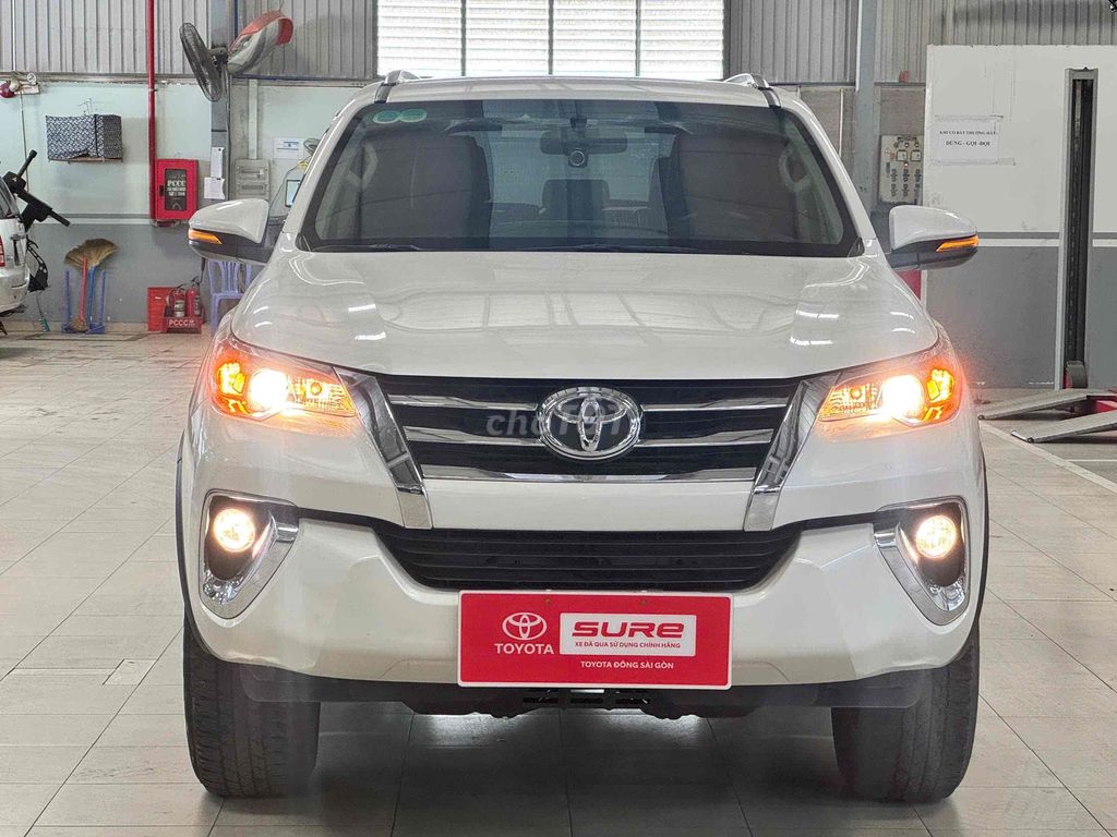 Toyota Fortuner máy dầu màu trắng số tự động 2020. Mua bán Ô tô tại Thành phố Thủ Đức Tp Hồ Chí Minh được đăng bởi Đại lý chính hãng xe qua sử dụng Toyota Sài Gòn hình 11