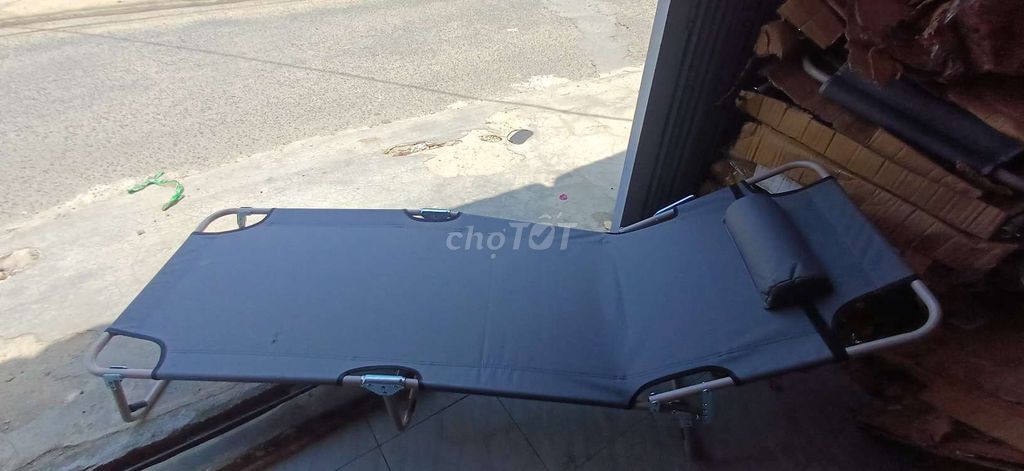 Giường xếp Xám mới. Mua bán Giường, chăn ga gối nệm tại Thành phố Vũng Tàu Bà Rịa - Vũng Tàu được đăng bởi Đỗ Kim Tuyền hình 1