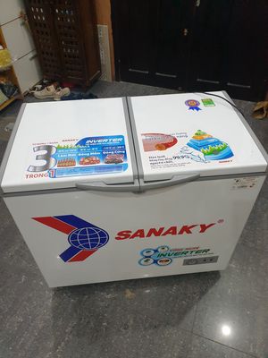 Tủ Đông Sanaky inverter 2 cửa 208L (còn rất mới)