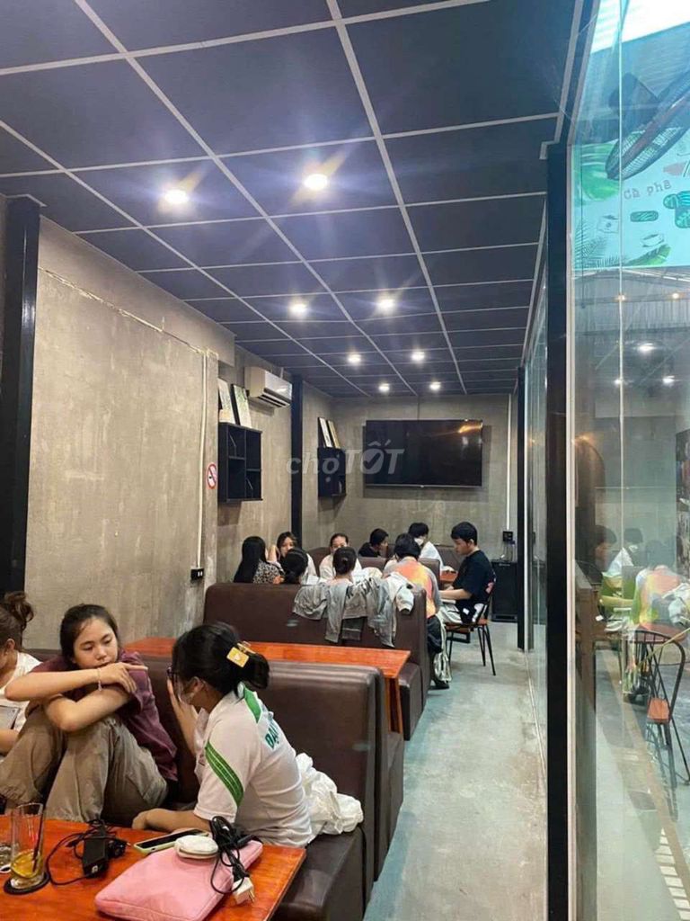 SANG QUÁN CAFE DOANH THU TỐT mặt tiền Trần Chiên gần đại học TÂY ĐÔ.