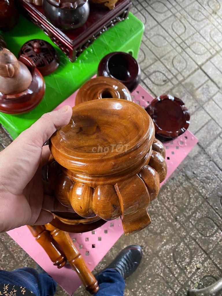 Đế trưng bày Gỗ tự nhiên Nâu. Mua bán Cây cảnh, đồ trang trí tại Thành phố Thủ Dầu Một Bình Dương được đăng bởi phạm ba thanh hình 1