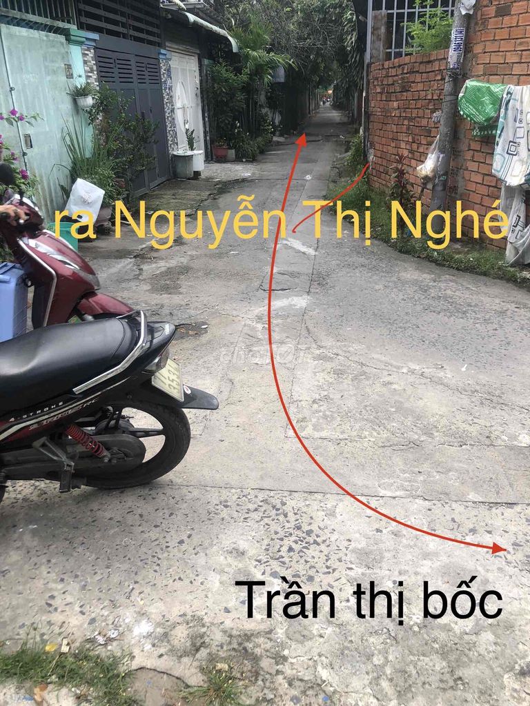 2 căn nhà hẻm xe hơi xã thới tam thôn