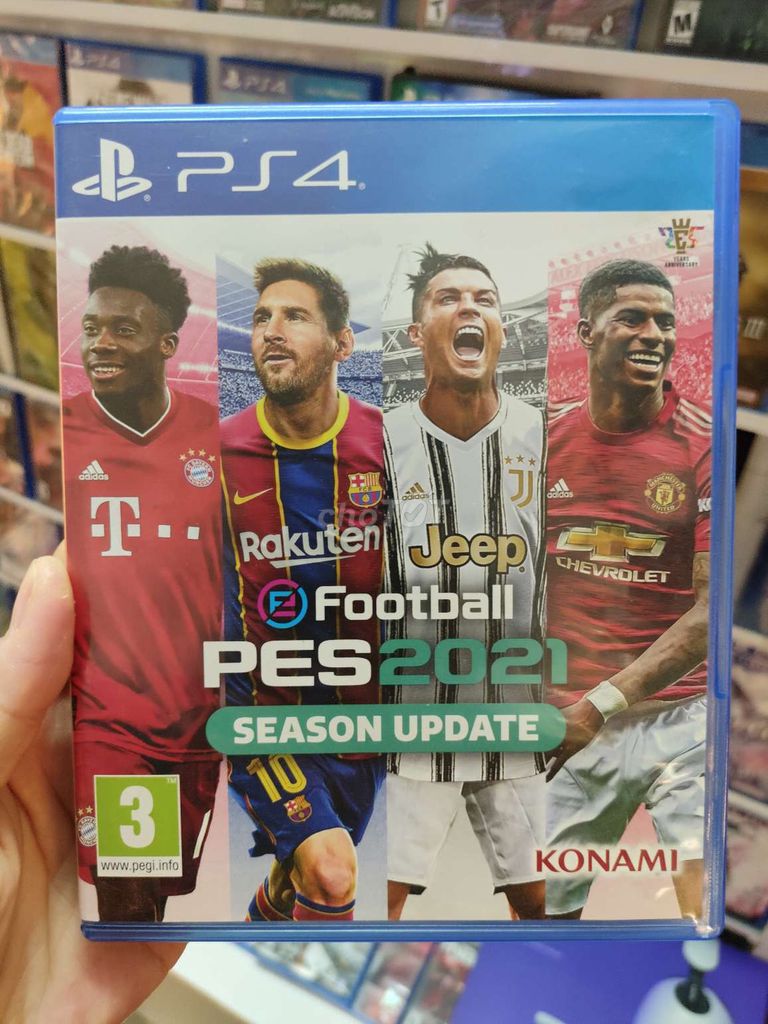 Đĩa Game PS4 Pes2021 và FC24 PS4 PS5