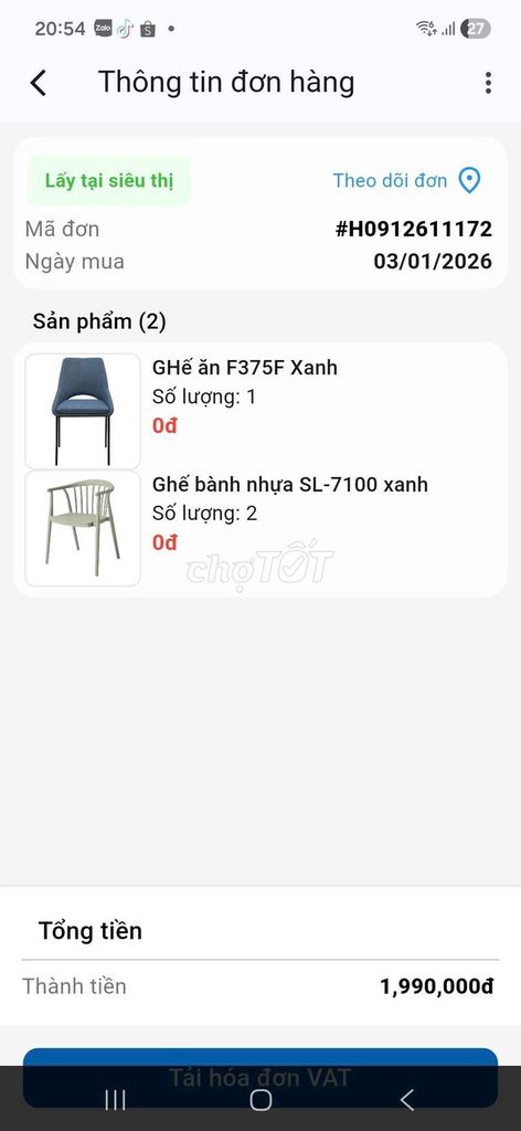 Bàn ăn Simplehome T-001-90 Gỗ MDF Vân gỗ. Mua bán Bàn ghế tại Quận 7 Tp Hồ Chí Minh được đăng bởi Lê Thị Hồng Dung hình 1