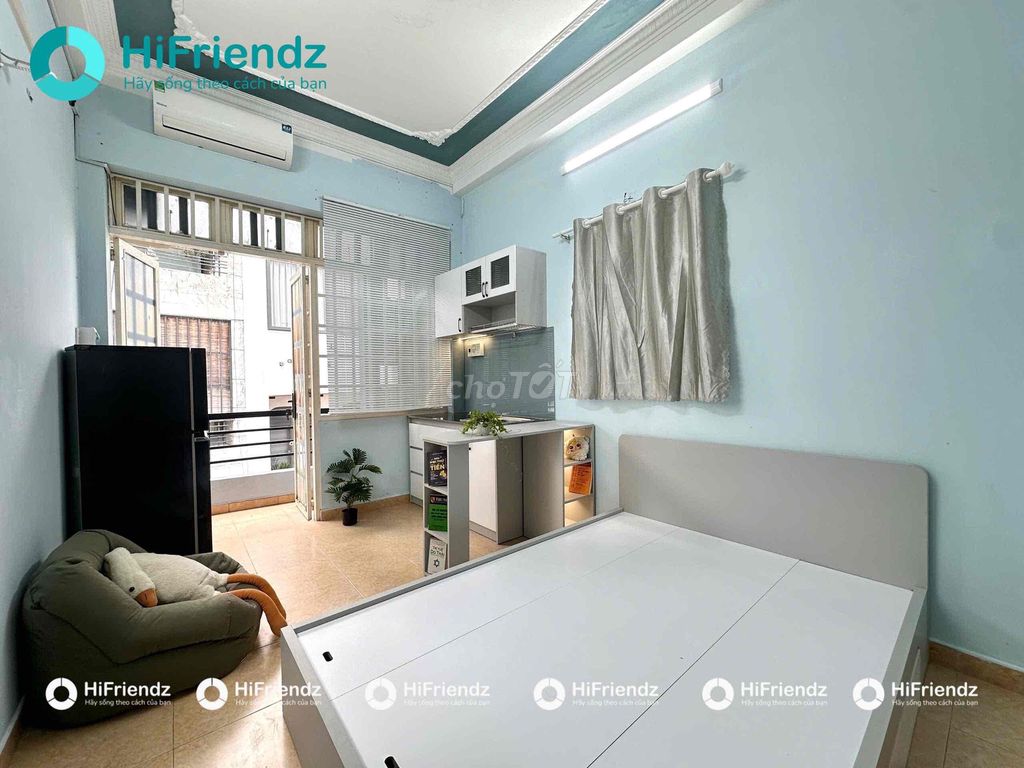 🔥STUDIO BAN CÔNG MỚI THOÁNG ĐẦY ĐỦ NỘI THẤT NGAY TRUNG TÂM