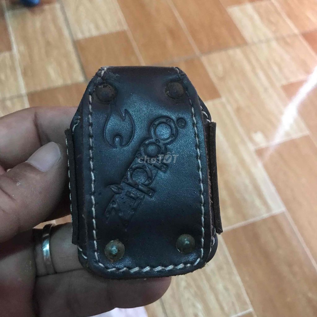 Bao da Zippo Da bò Nâu. Mua bán Phụ kiện thời trang khác tại Huyện Tân Phước Tiền Giang được đăng bởi Đồ Nhà Không Dùng hình 1