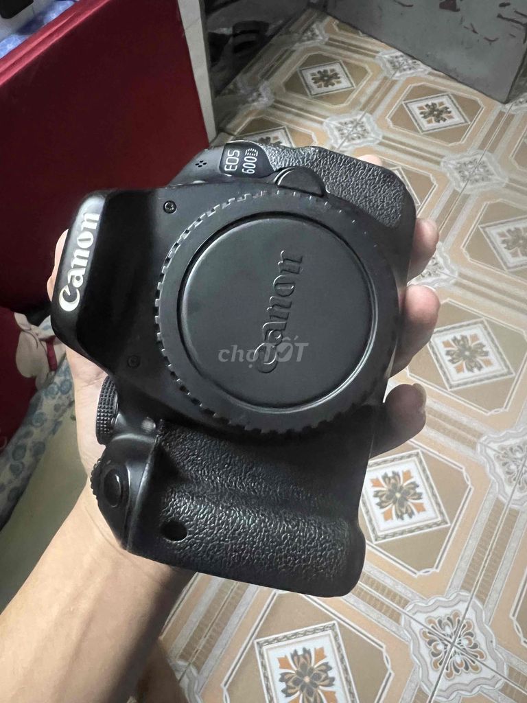 Máy ảnh Canon 600D Đen. Mua bán Máy ảnh, Máy quay tại Thành phố Dĩ An Bình Dương được đăng bởi Anh Huynh hình 1