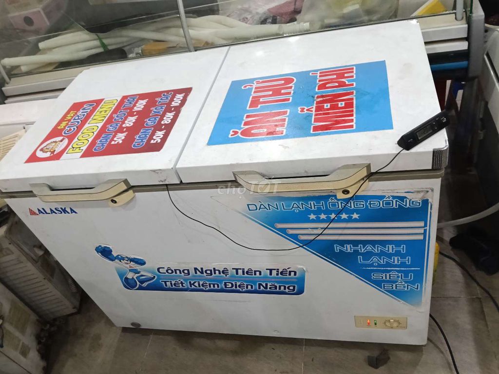 Tủ đông Alaska BCD-4568C Trắng 450L 2 ngăn. Mua bán Tủ lạnh tại Thành phố Biên Hòa Đồng Nai được đăng bởi CTY ĐIỆN MÁY NGUYỄN DƯƠNG GIA hình 1