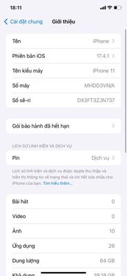 iphone 11 VN/A tgdd zin thay vỏ iphone 15 pro