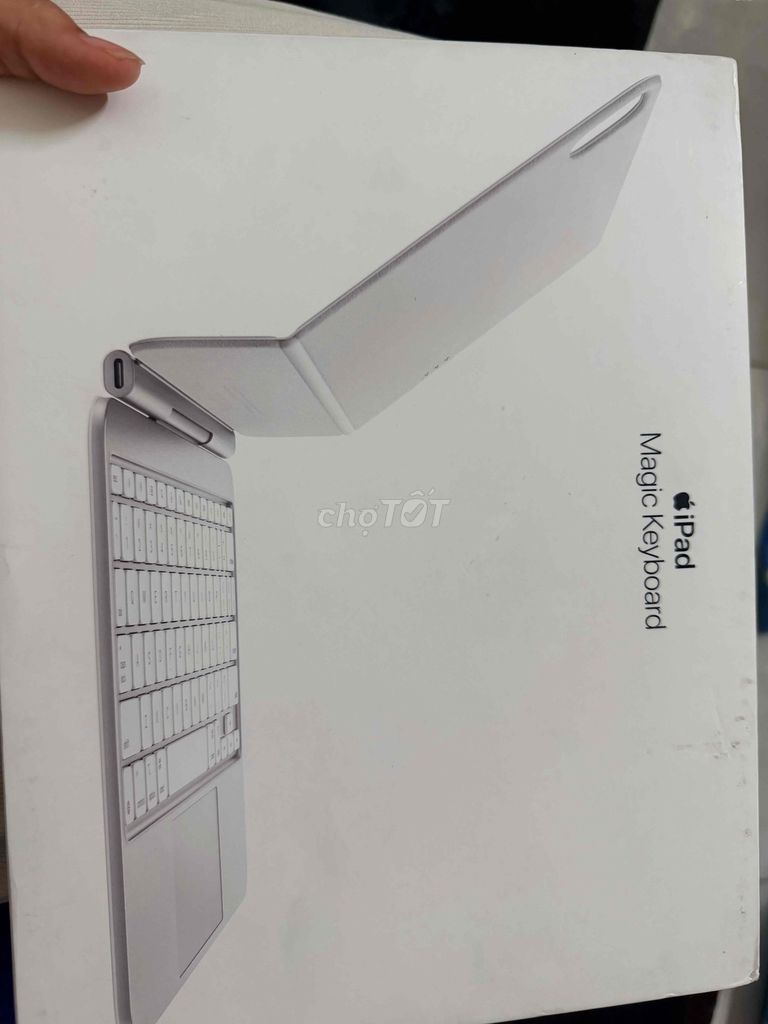 Bàn phím Apple Magic Keyboard Trắng iPad Pro M4/M5. Mua bán Phụ kiện (Màn hình, Chuột...) tại Quận Bình Tân Tp Hồ Chí Minh được đăng bởi Khánh Thy hình 1